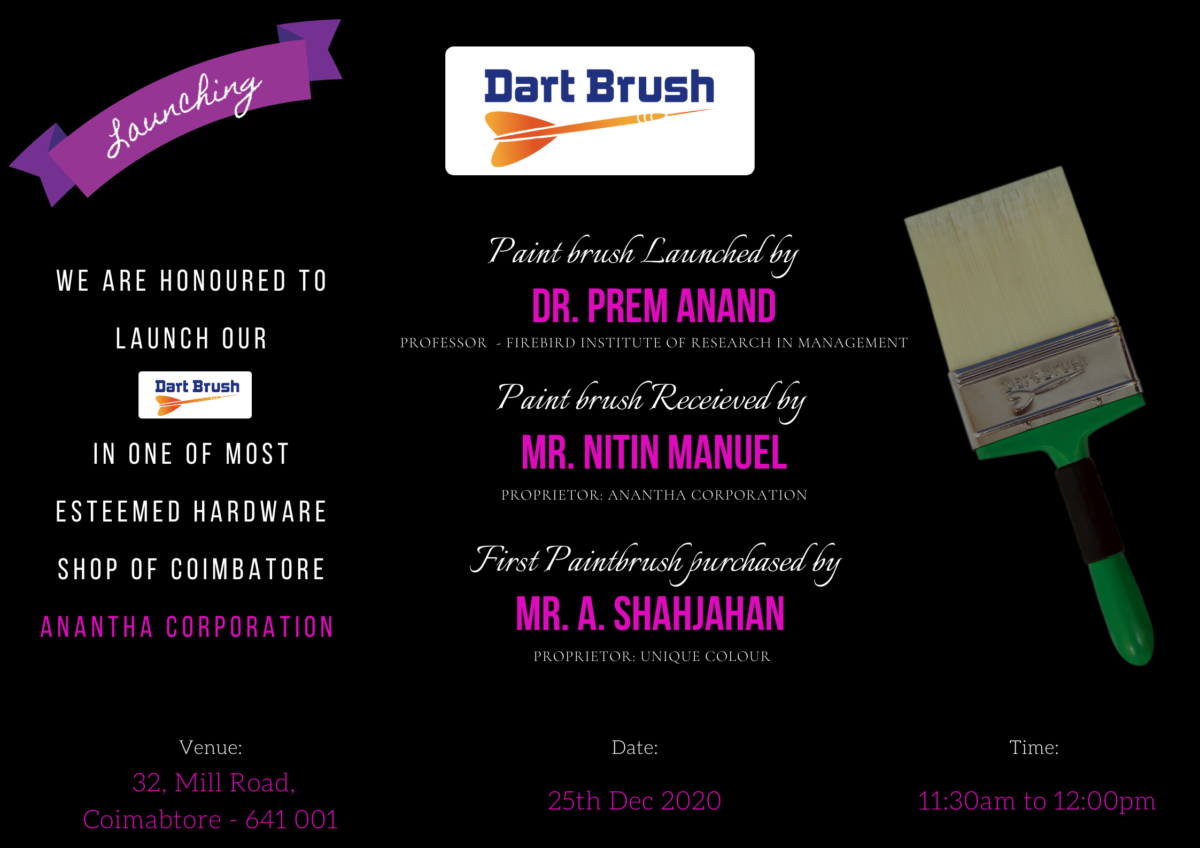 Dart brand paintbrush in Coimbatore